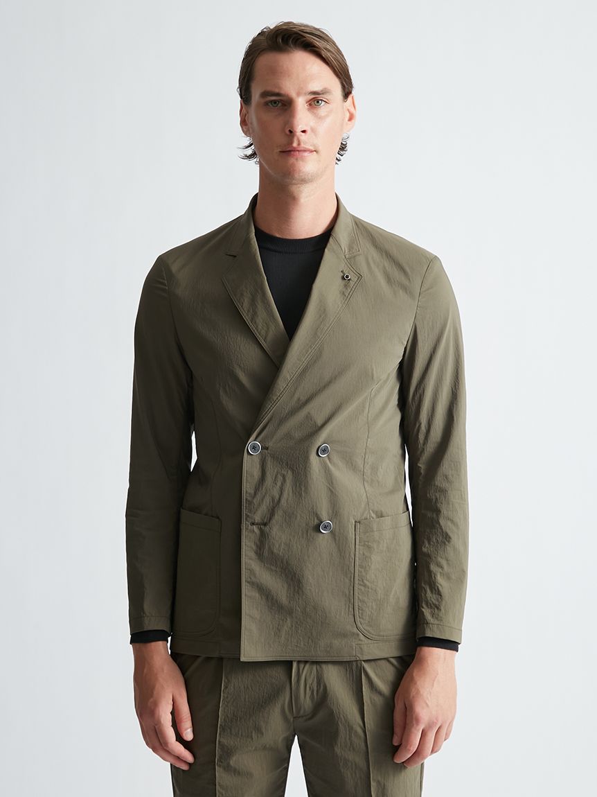 ナイロンストレッチ SETUP JACKET(ジャケット)｜アウター｜AOURE