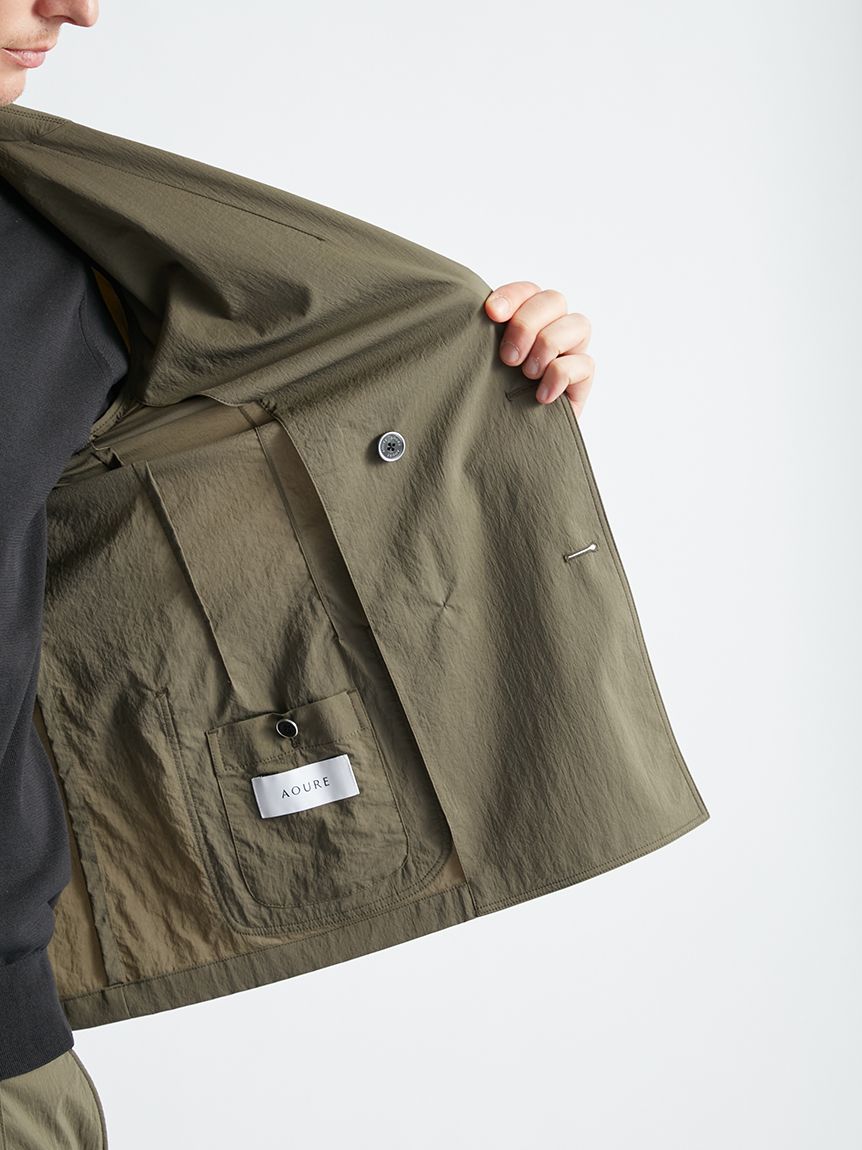 ナイロンストレッチ SETUP JACKET(ジャケット)｜アウター｜AOURE