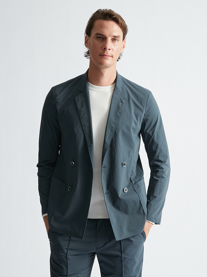 ナイロンストレッチ SETUP JACKET(ジャケット)｜アウター｜AOURE