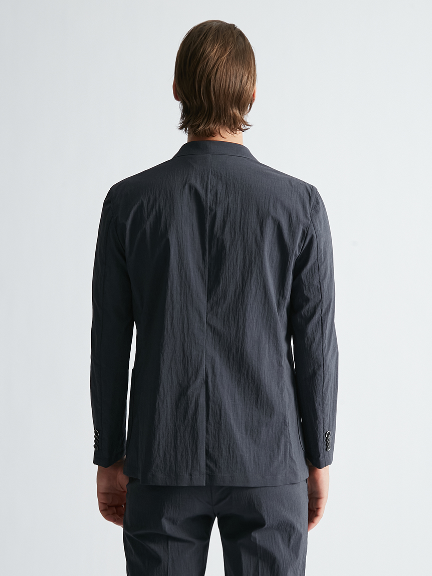 2024年式　B.R.　AOURE　スエードジャケット　SAXE　L　アウール MALPENSA SUMMER EX SETUP JACKET(ジャケット)｜アウター｜AOURE