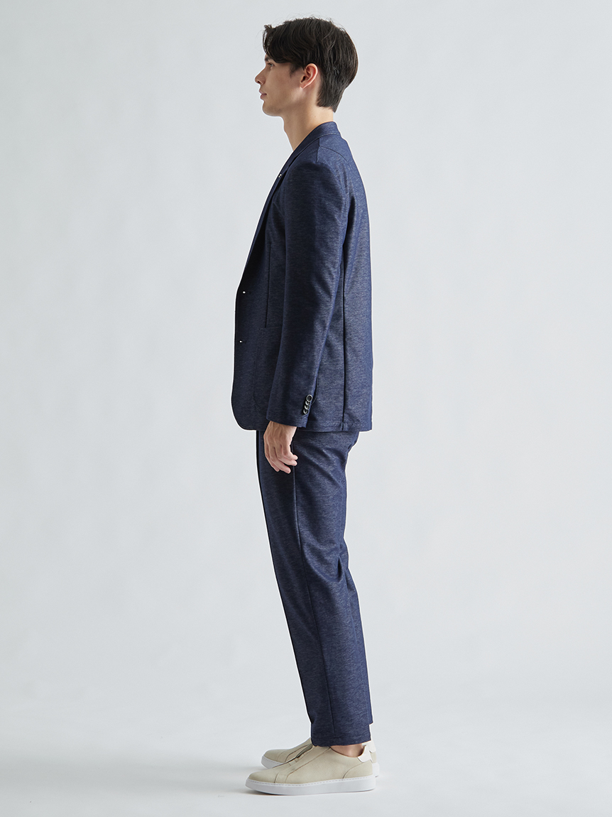 ouur アウアー　セットアップ　デニム風　アクタスACTUS/KINFOLK ONLINE限定】デニム風セットアップ ジャケット(ジャケット)｜アウター