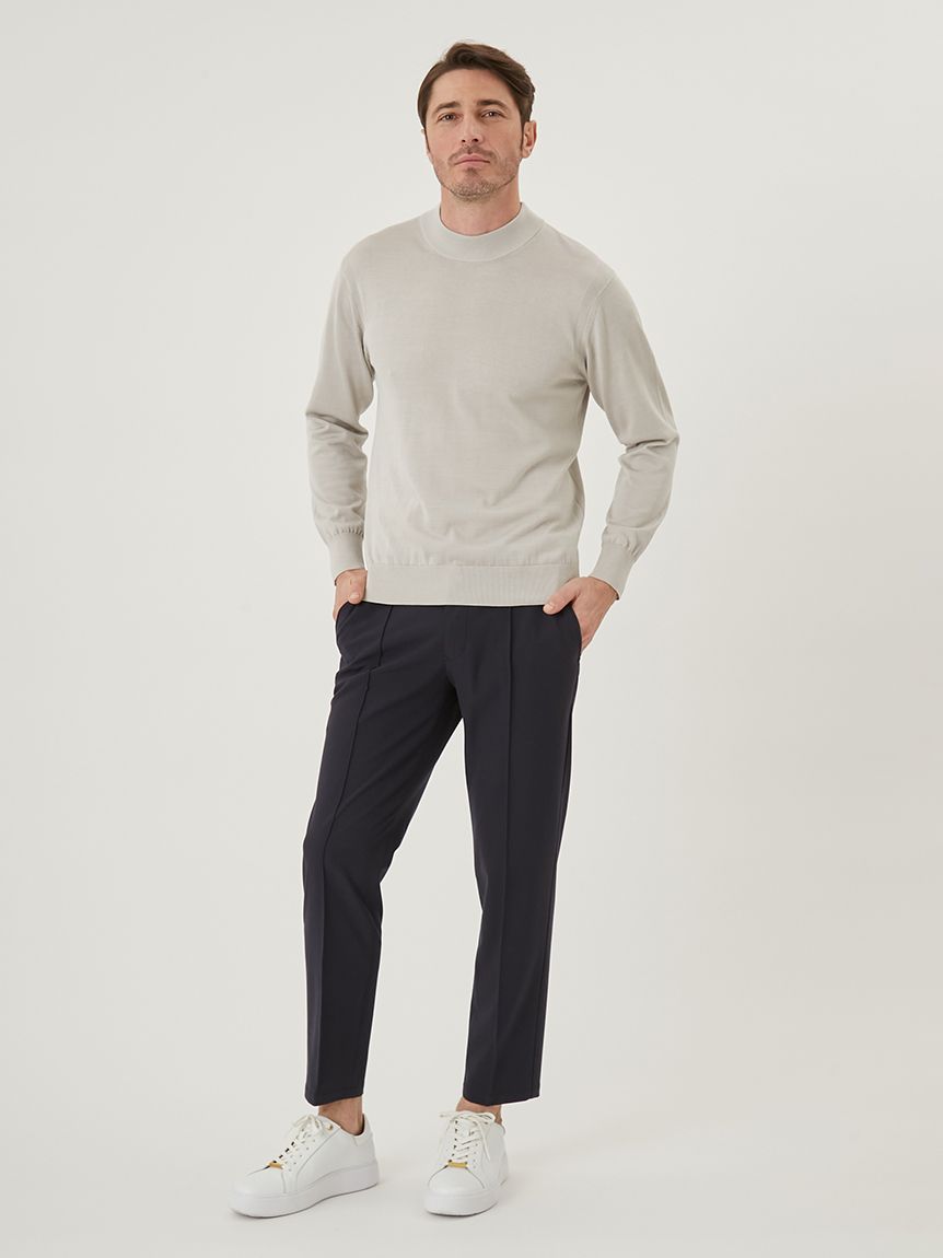 AOURE MALPENSA SUMMER SETUP PANTS グレー MALPENSA SUMMER SETUP PANTS（フルレングス）｜AOURE（アウール