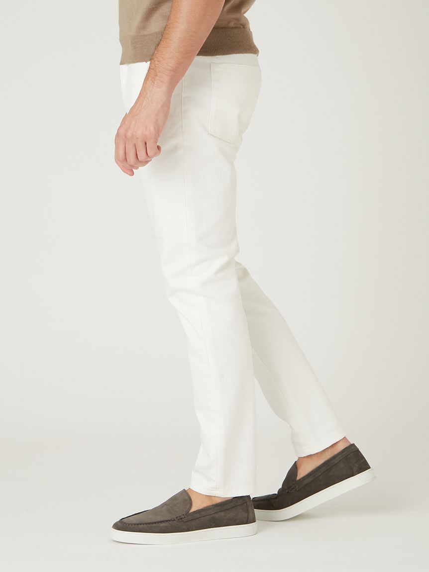 再入荷】FUNCTION DENIM（WHITE）(ロングパンツ)｜ボトムス｜AOURE