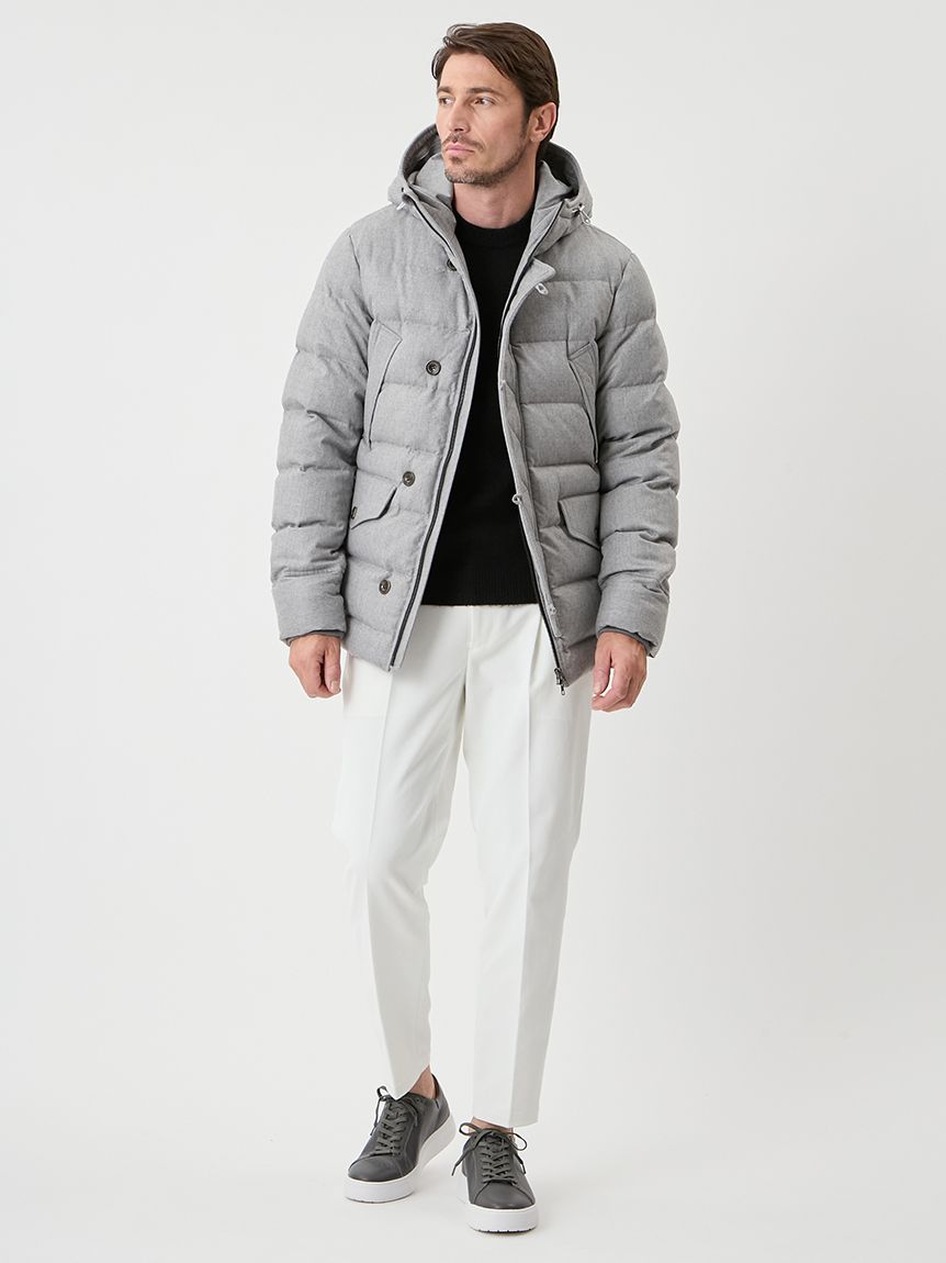 テックツイルストレッチチノパンツ(ロングパンツ)｜ボトムス｜AOURE