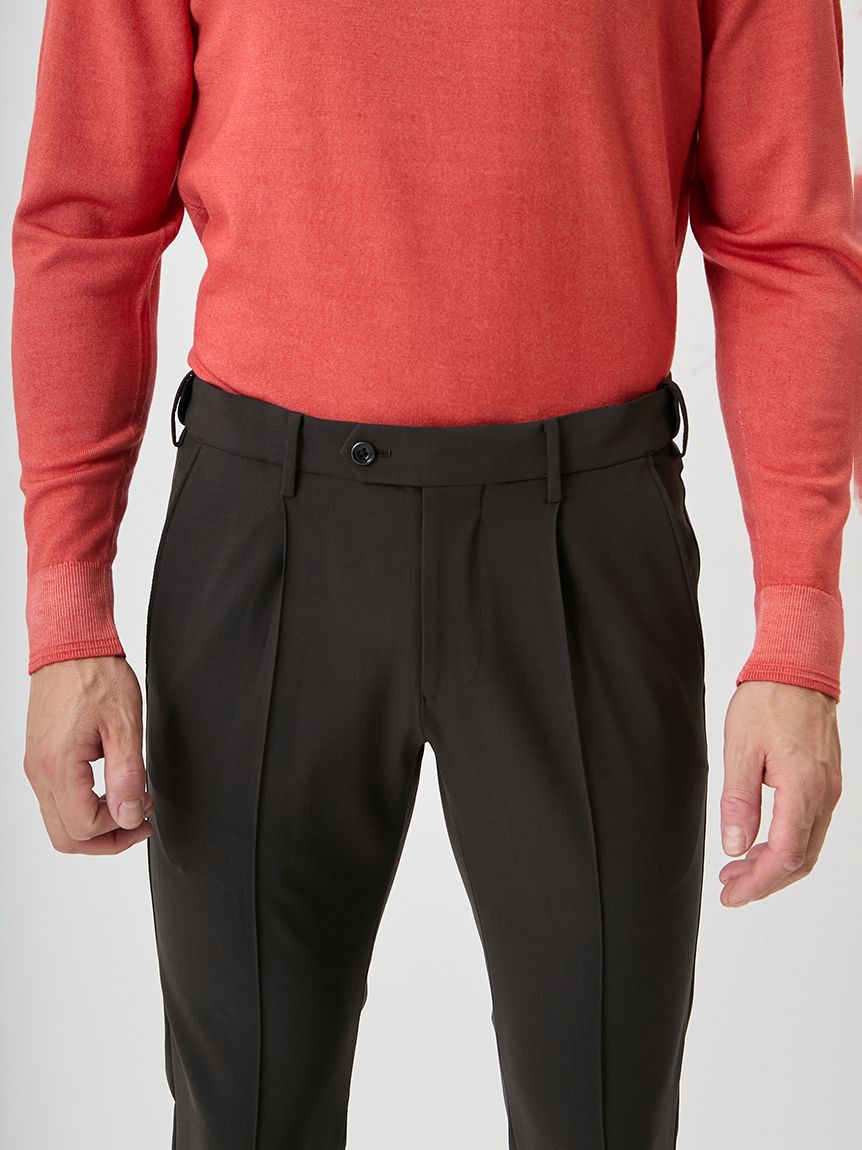 パンツ Augusta パイルジャガード パンツ メンズ ボトムス ロング パイル生地