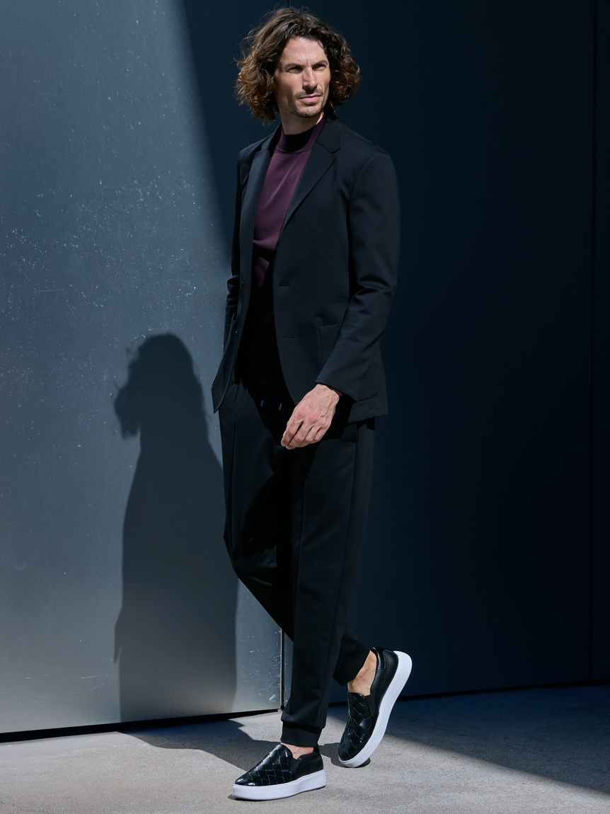 HG W/JERSEY RIB PANTS(ロングパンツ)｜ボトムス｜AOURE（アウール）の