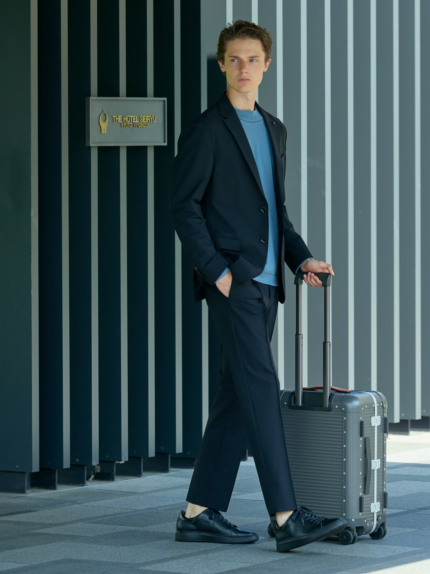 ストレッチフラノセットアップパンツ(ロングパンツ)｜ボトムス｜AOURE