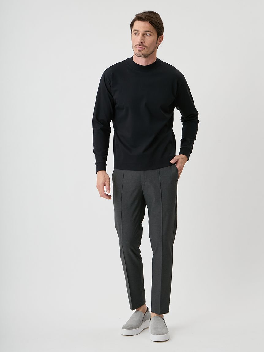 アウール　AOURE マルペンサー ブラック 黒　スラックス Lサイズ FORZA STYLE掲載】MALPENSA PANTS 4SEASONS(ロングパンツ)｜ボトムス
