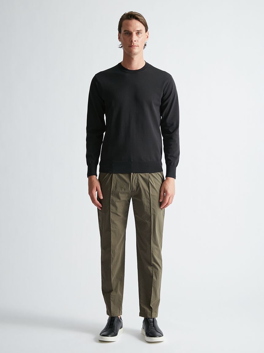 ナイロンストレッチ SETUP PANTS(ロングパンツ)｜ボトムス｜AOURE