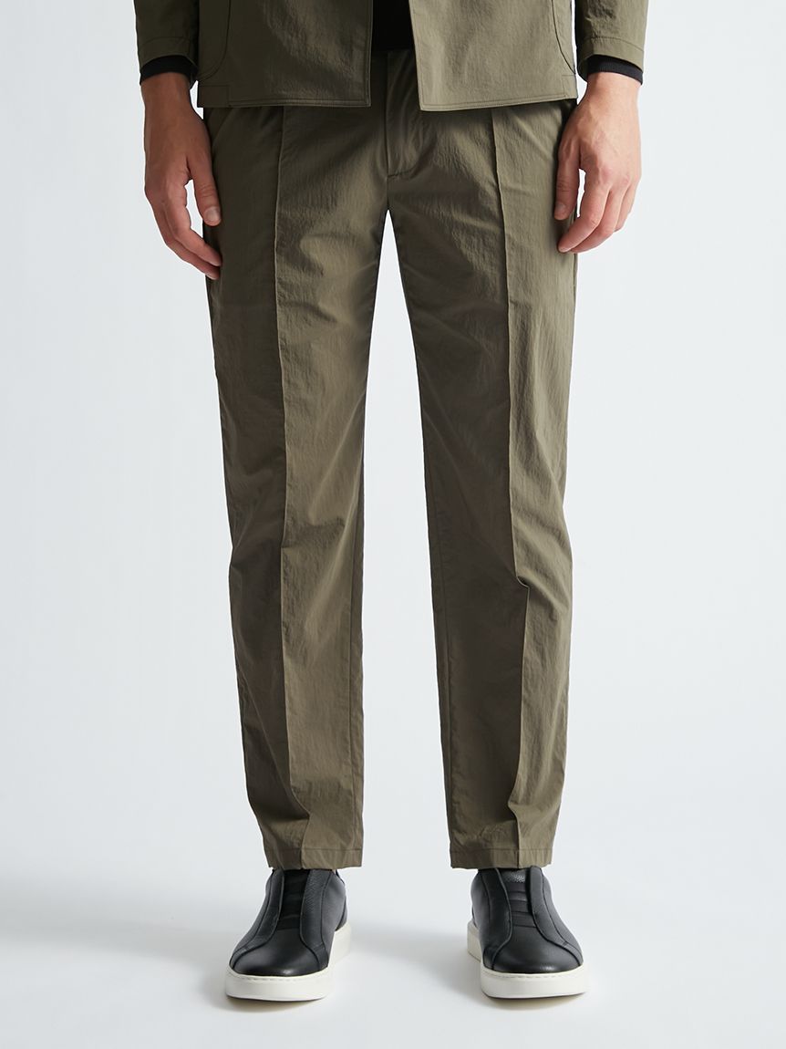 ナイロンストレッチ SETUP PANTS(ロングパンツ)｜ボトムス｜AOURE