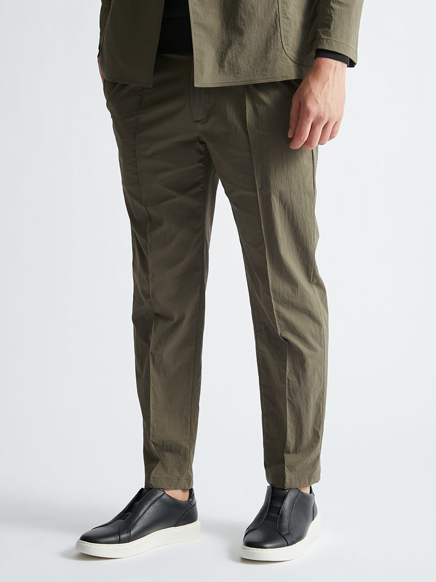 ナイロンストレッチ SETUP PANTS(ロングパンツ)｜ボトムス｜AOURE