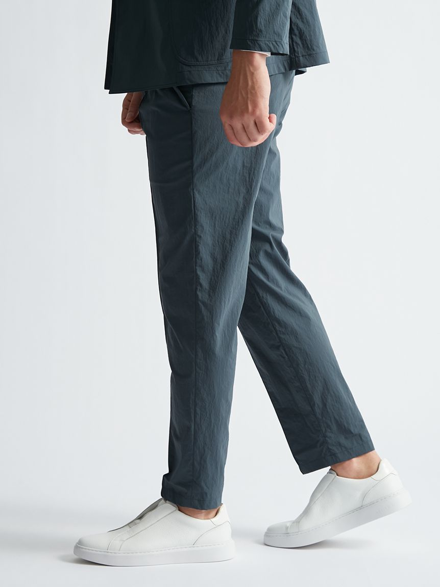ナイロンストレッチ SETUP PANTS(ロングパンツ)｜ボトムス｜AOURE
