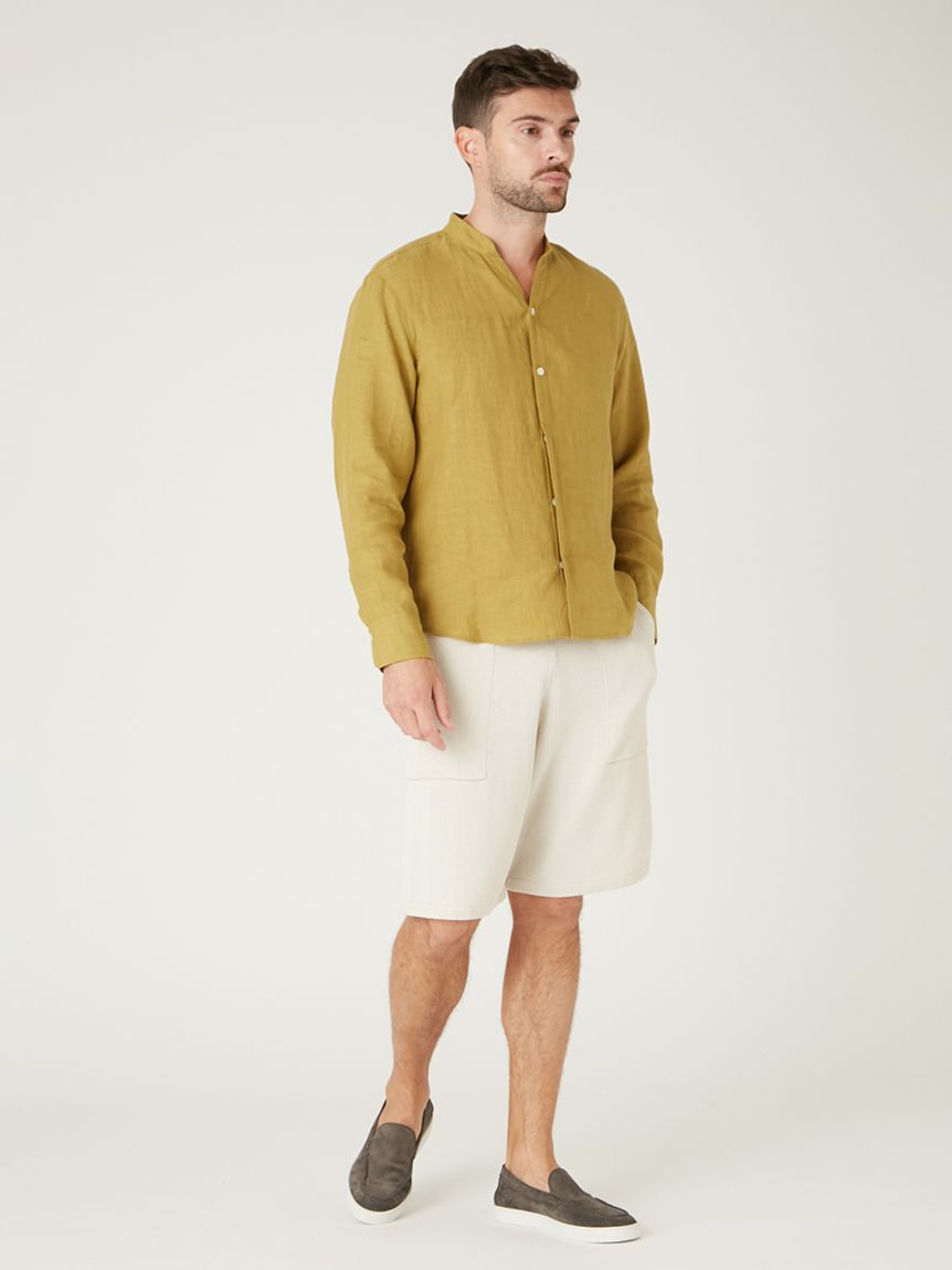 LIBECO ベルジャンリネンデザインシャツ(シャツ)｜トップス｜AOURE  