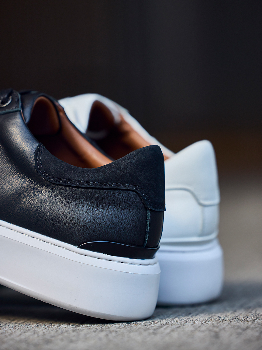 【AOURE】DEVICE１ スムース(BLK-28.5) DEVICE1 スムース(スニーカー)｜シューズ｜AOURE（アウール）の通販