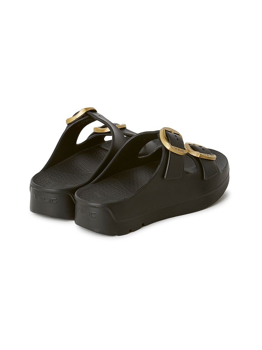 【新品未使用】AOURE × TELIC リカバリーサンダル ブラック TELIC × AOURE】 リカバリーサンダル(サンダル)｜シューズ｜AOURE