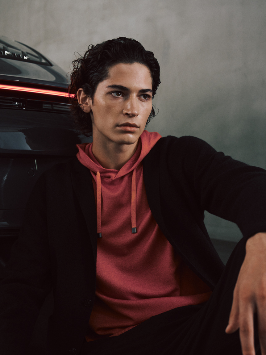 縮絨ニットジャケット(ジャケット)｜アウター｜AOURE（アウール）の