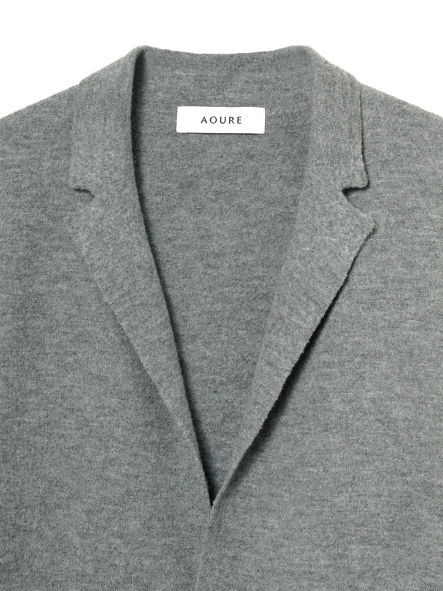縮絨ニットジャケット(ジャケット)｜アウター｜AOURE（アウール）の