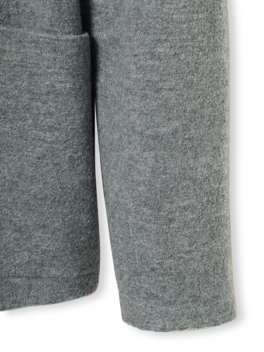 縮絨ニットジャケット(ジャケット)｜アウター｜AOURE（アウール）の