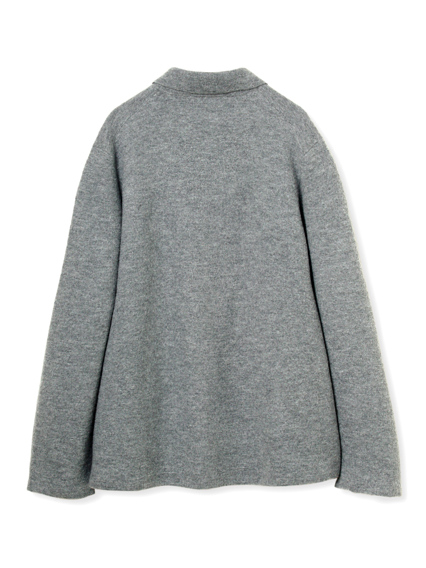 縮絨ニットジャケット(ジャケット)｜アウター｜AOURE（アウール）の