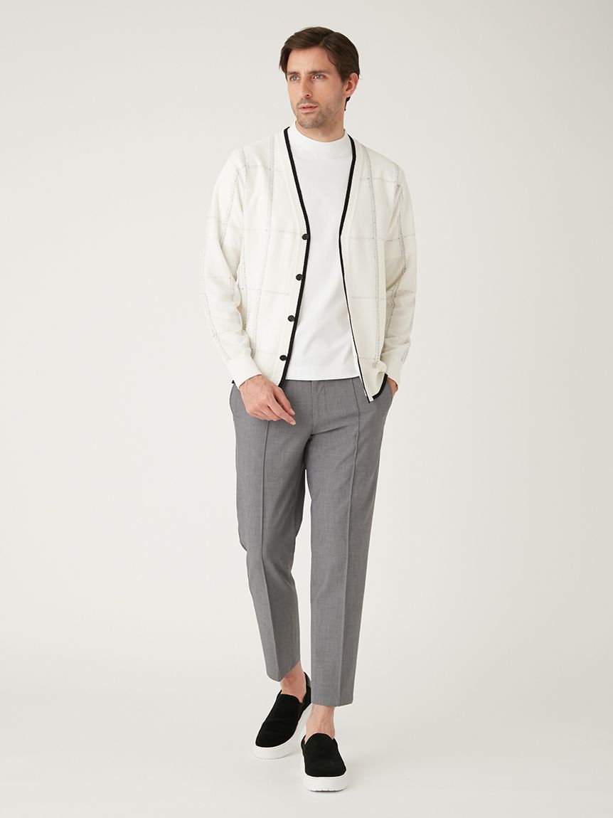 オーバーペン ドライタッチカーディガン(カーディガン