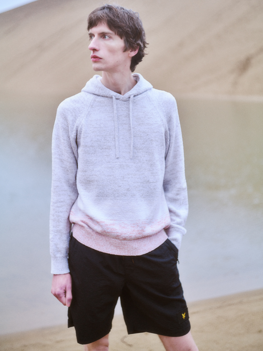 グラデーションニットパーカ(ニット)｜トップス｜AOURE