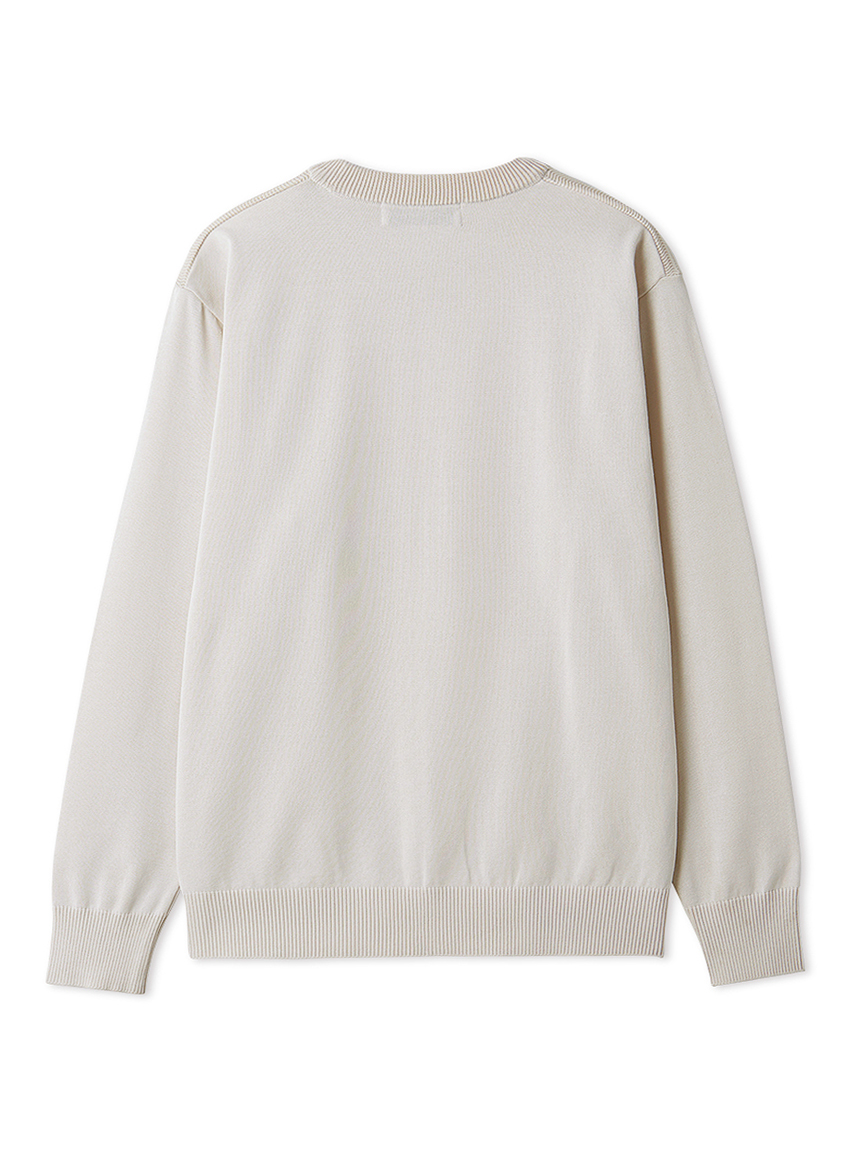 AOURE アウール WASHABLE PACK KNIT (2枚組) L A PACK】WASHABLE PACK KNIT(2枚組) クルーネック(ニット