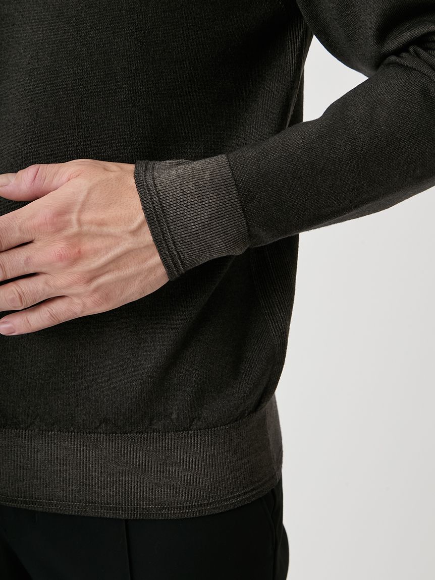 NEVE モックネックニット(ニット)|トップス|AOURE(アウール)の通販 NEVE モックネックニット(ニット)|トップス|AOURE(アウール)の通販