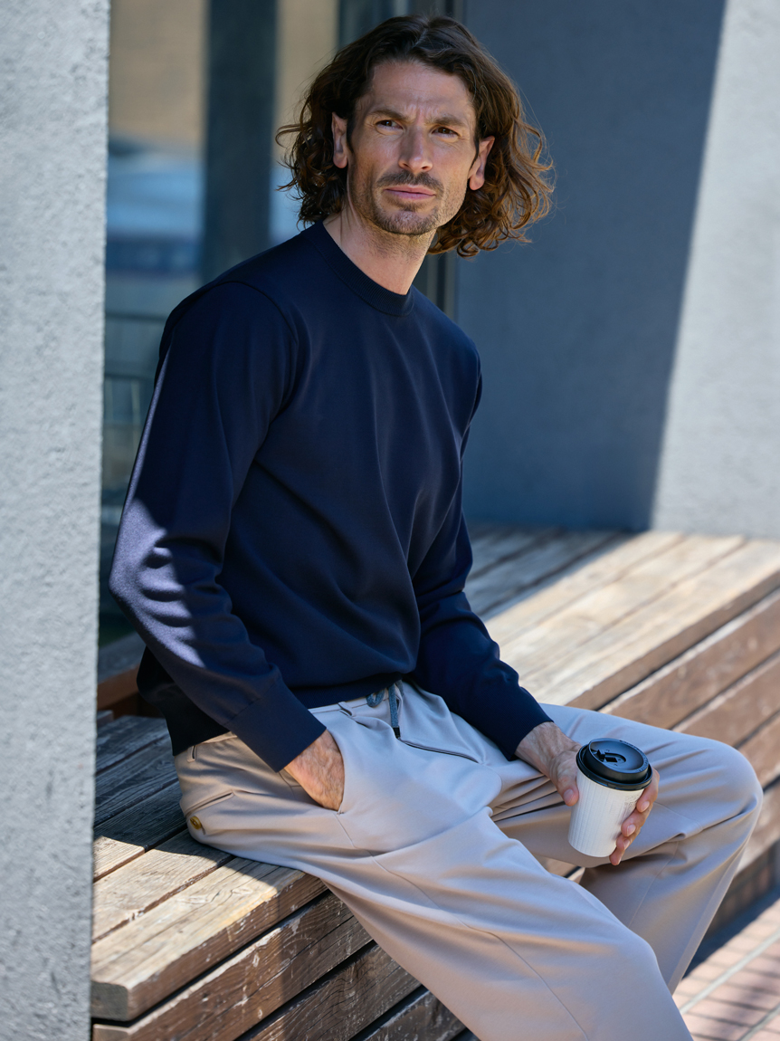 AOURE アウール WASHABLE PACK KNIT (2枚組) L A PACK WASHABLE PACK KNIT (2枚組)（ニット/セーター）｜AOURE