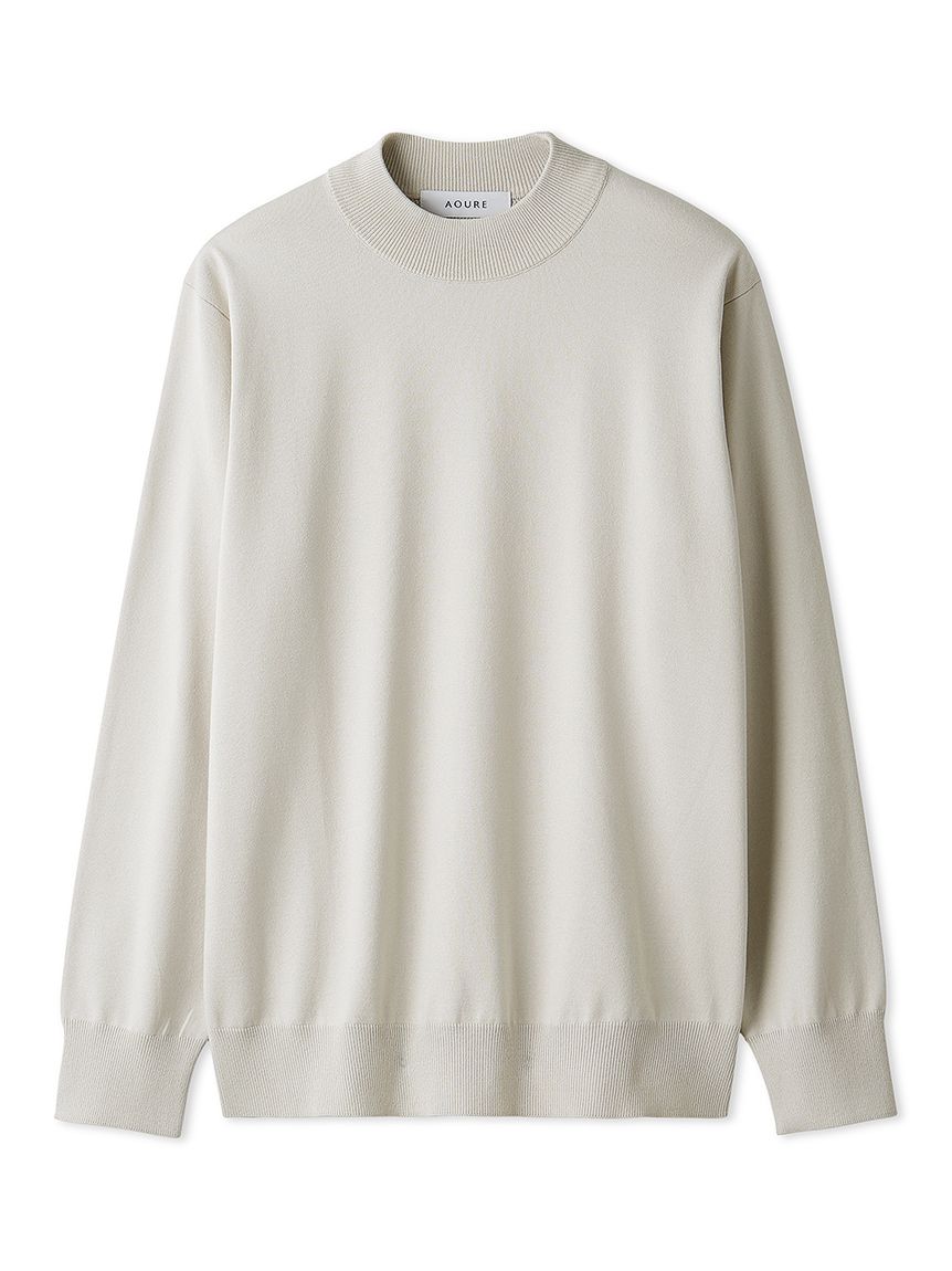 A PACK】WASHABLE PACK KNIT(2枚組) モックネック(ニット)｜トップス