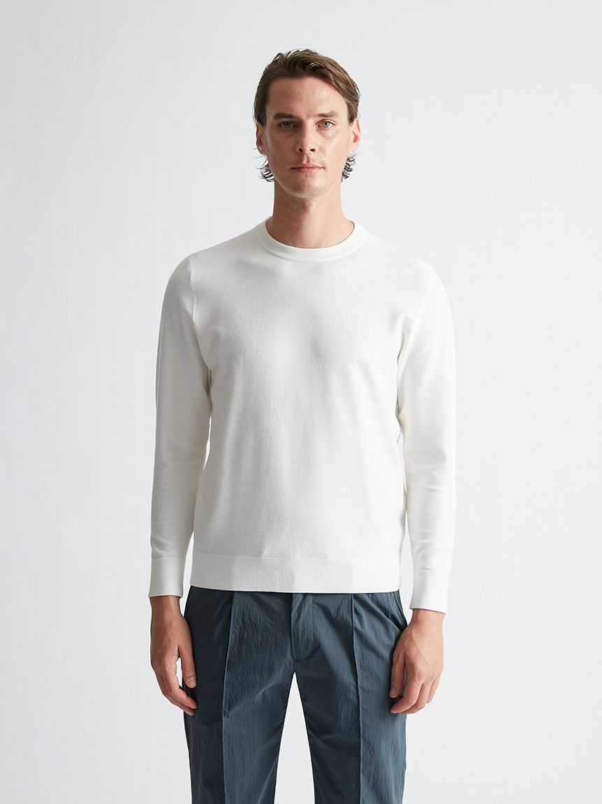 LUME クルーネック(ニット)｜トップス｜AOURE（アウール）の通販サイト