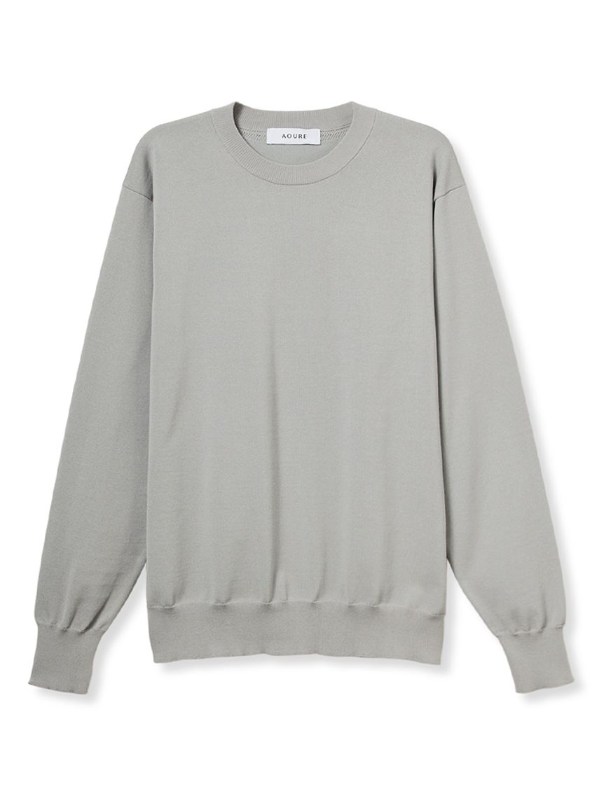 【限定値下】新品未使用　AOURE A PACK WASHABLE KNIT L A PACK】WASHABLE PACK KNIT(2枚組) クルーネック(ニット)｜トップス