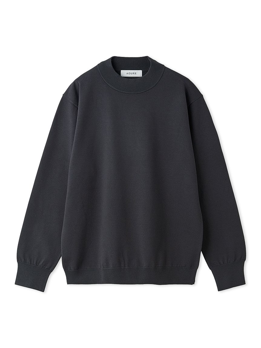 【A-4】訳ありラフウォーター半袖モックネック セーターSet LLサイズ A PACK】WASHABLE PACK KNIT モックネック (2枚組)(ニット)｜トップス