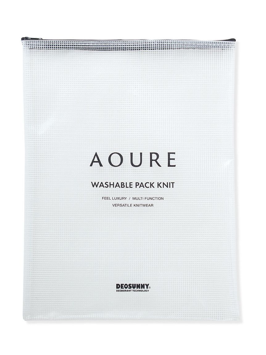 A PACK】WASHABLE PACK KNIT モックネック (2枚組)(ニット)｜トップス