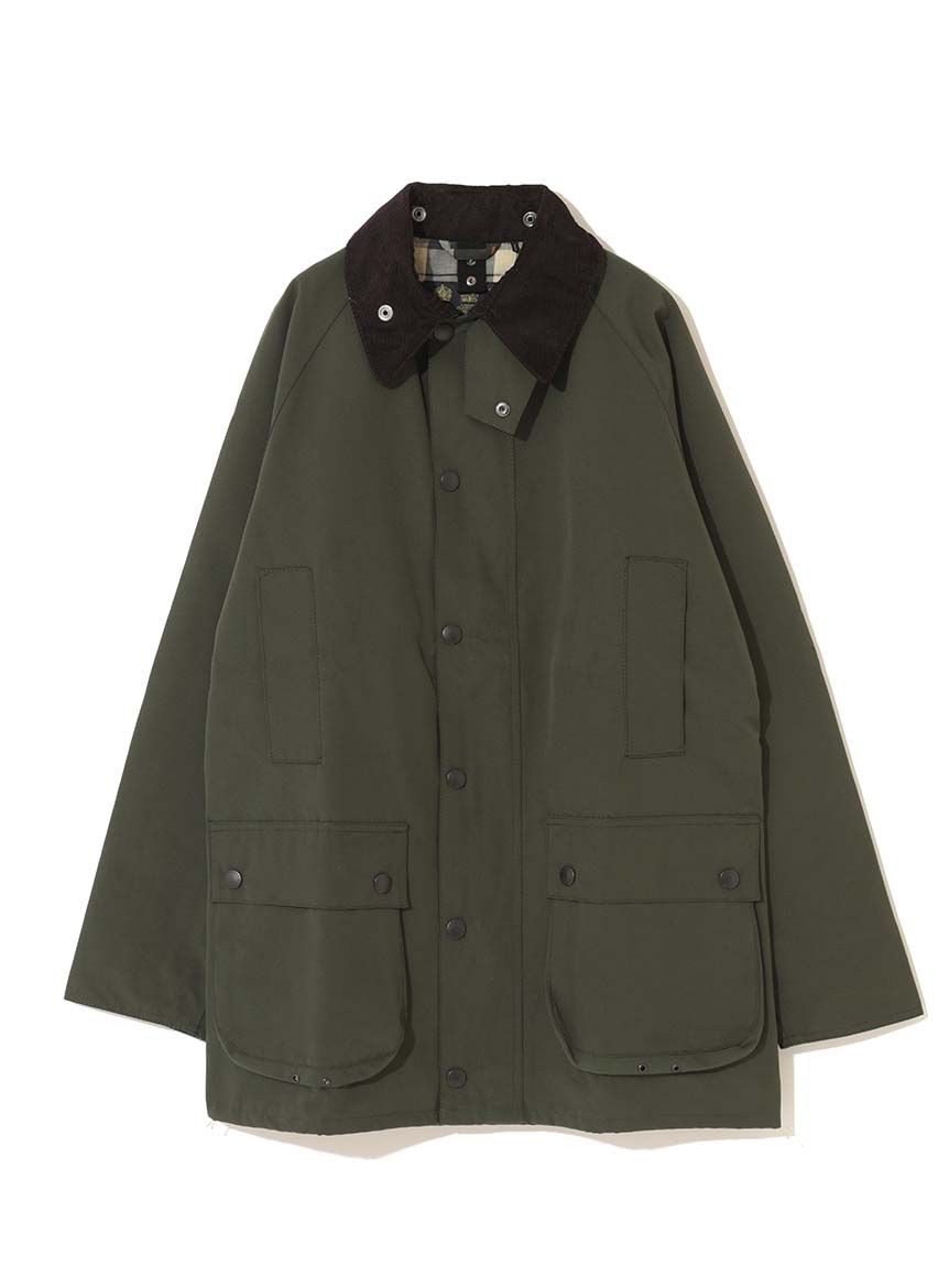 Barbour バブアー MCA0787SG51 BEAUFORT SL 2LAYER 3ワラント ノンワックス ビューフォートSL 2レイヤー ジャケット カーキ系 40【極上美品】