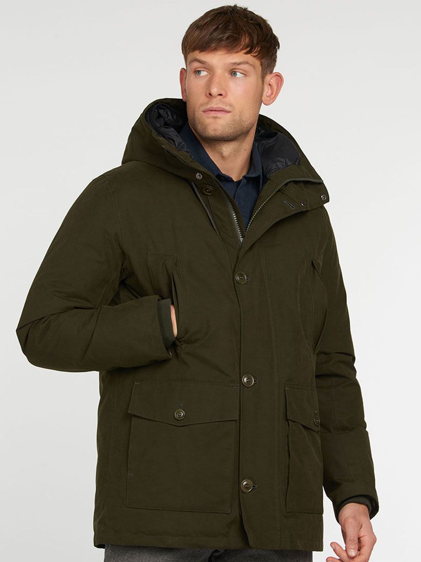 メンズ中綿入りアークテックパーカー｜Barbour（バブアー）の