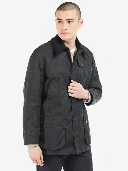 スリムASHBYブラックウォッチワックス(JACKETS&COAT)｜Barbour ...