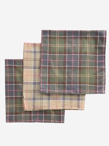 ハンカチセット（タータンチェック）｜生活雑貨｜アクセサリー