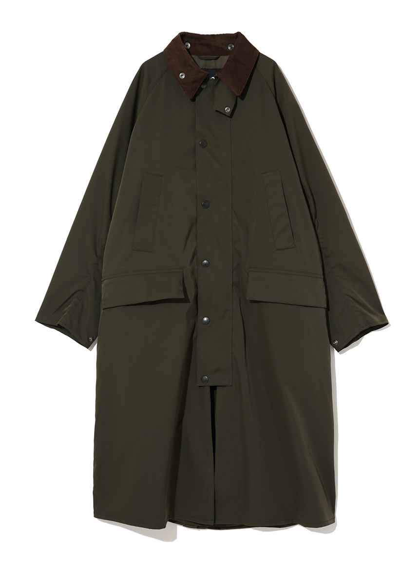 大特価!! Barbour STOCKMAN マキシ丈コート ステンカラーコート 