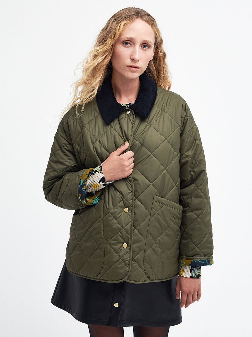 Barbour x House of Hackney》 Daintry リバーシブル キルティング ...