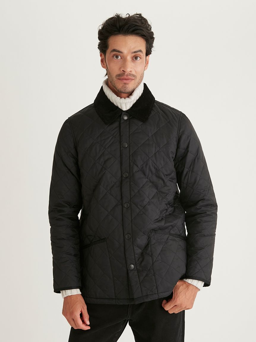 詰物ポリエステル100%新品 Barbour バブアー リデスデイル キルティング ブルゾン M