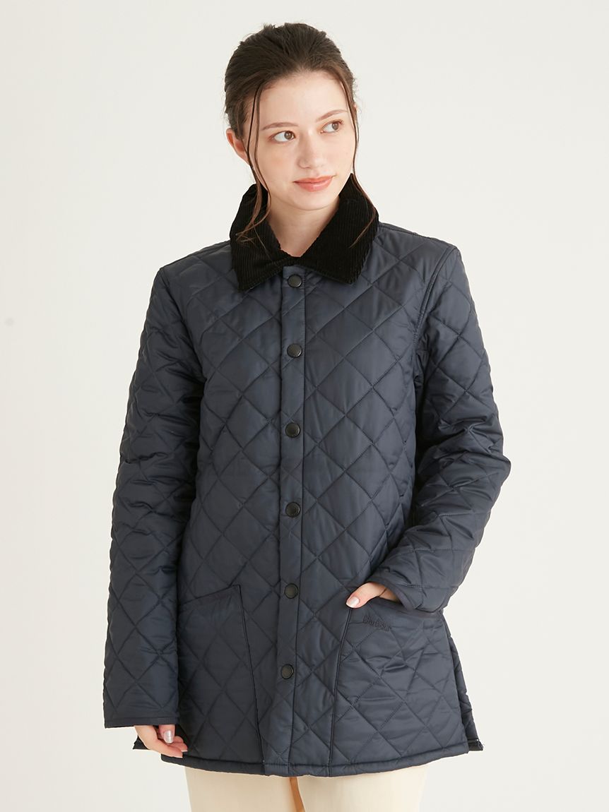 新品 Barbour バブアー リッズデイル キルティング ブルゾン M