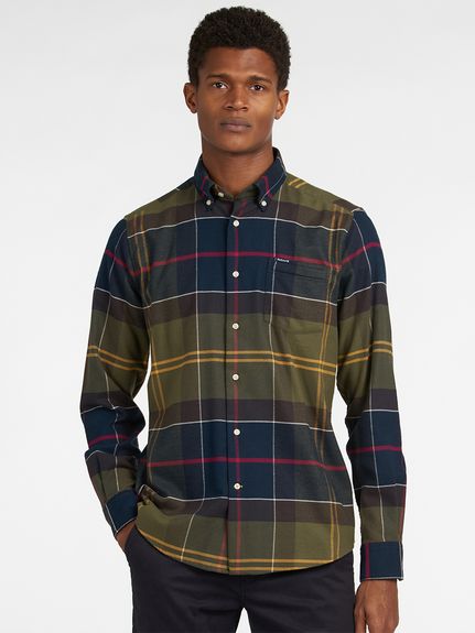 Edderton タータンチェック ボタンダウン シャツ（テーラードフィット）(TOPS)｜Barbour（バブアー）の通販サイト 【公式】