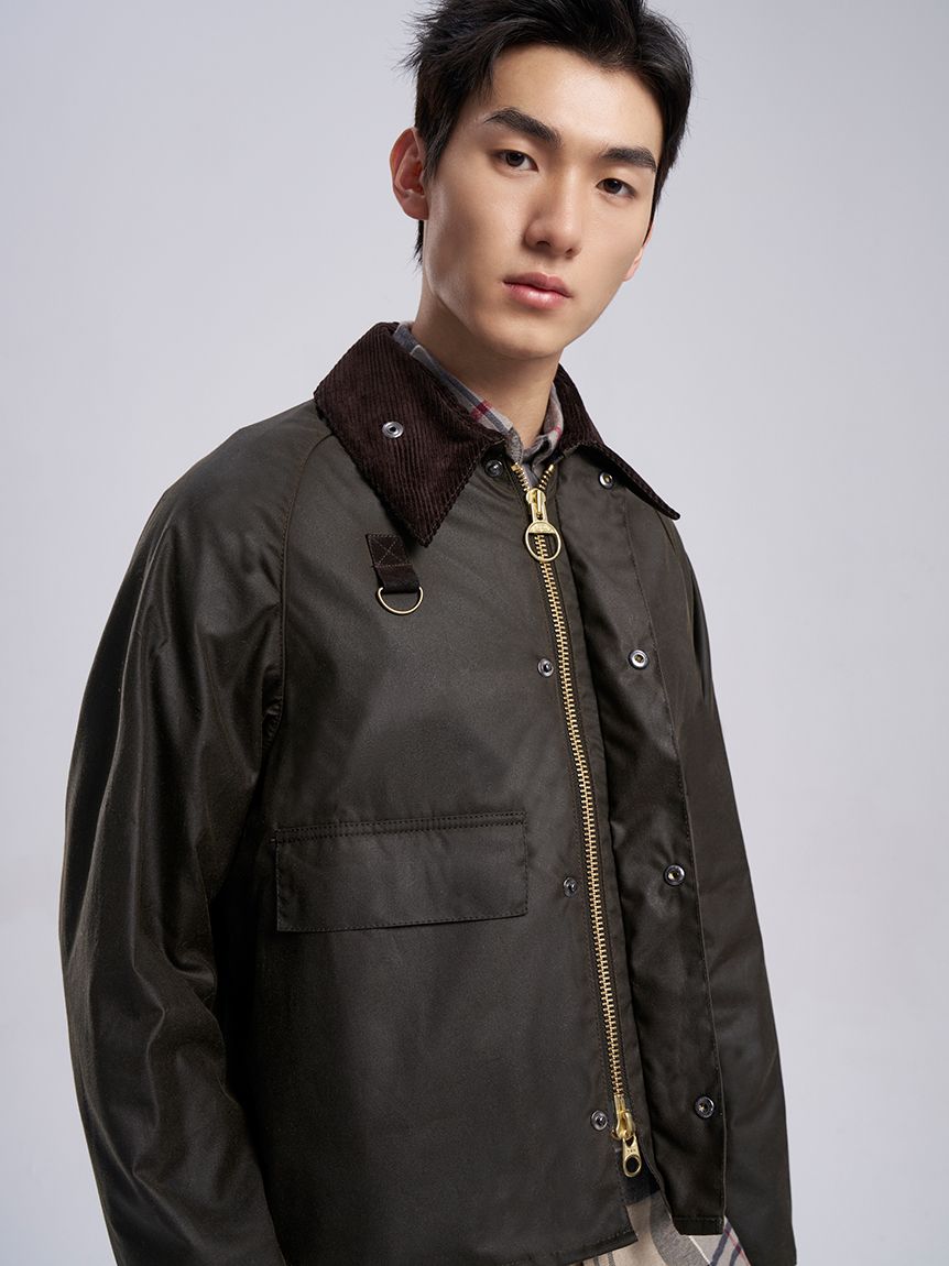 Barbour ブルゾン（その他） メンズスナップボタン柄