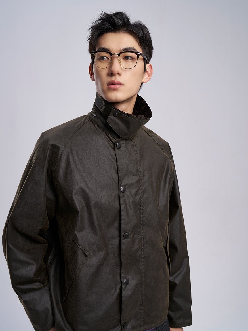 2024年新作入荷 Barbour Transport non wax ショートブルゾン 36