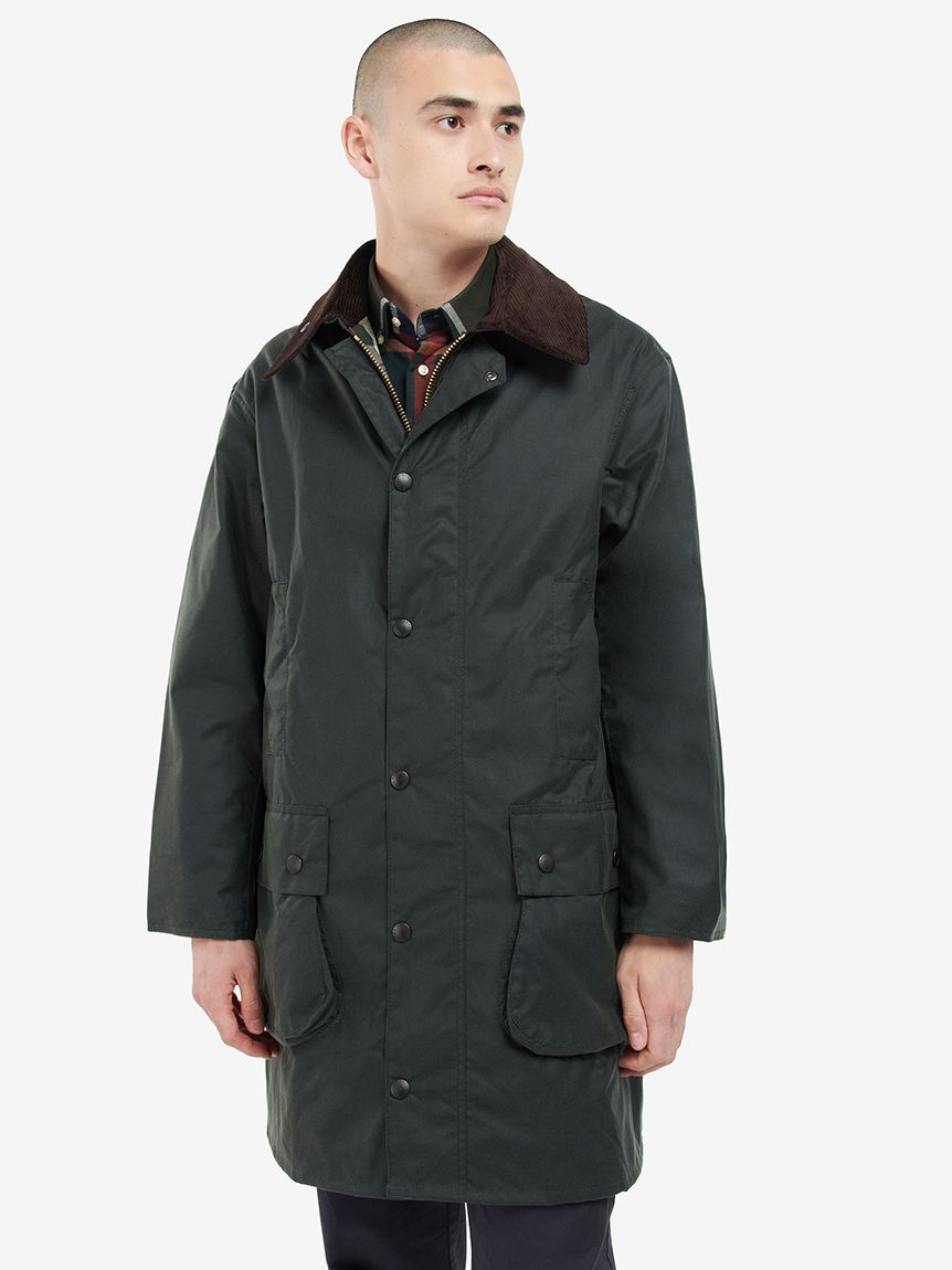 BORDER / ボーダー】ワックス コットン コート （ オーバーサイズ フィット ）(コート)｜JACKETS&COAT｜Barbour（バブアー）の通販サイト  【公式】