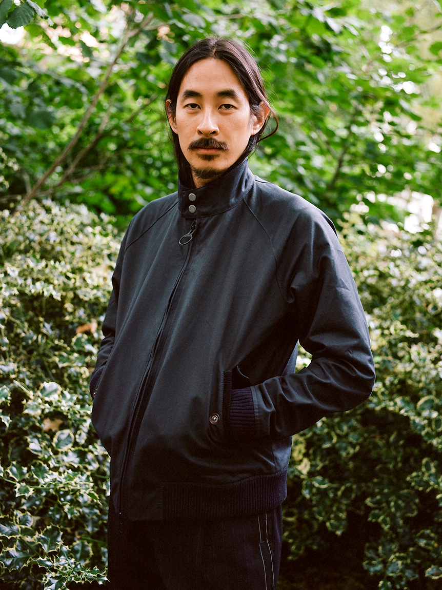《Barbour × Baracuta》Porton “G9” スタンドカラー ワックス コットン ブルゾン(JACKETS&COAT