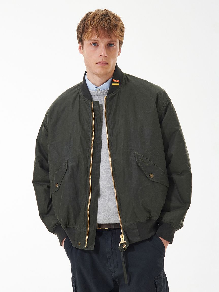 BARBOUR/バブアー】jbs flight jacket-