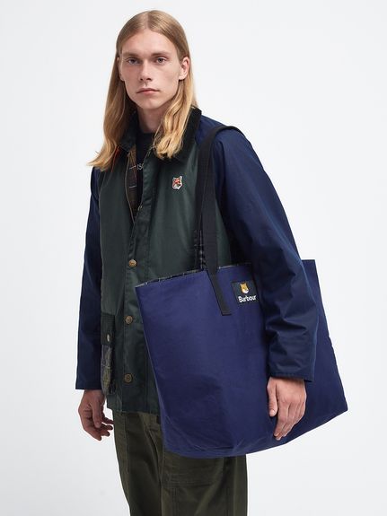 Barbour × Maison Kitsuné》リバーシブル トートバッグ(BAG)｜Barbour