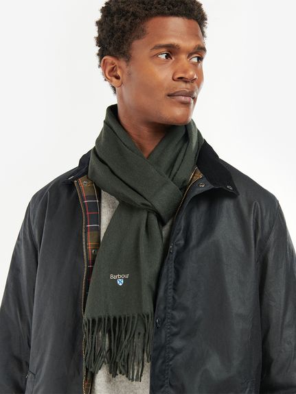 Barbour フェイクファー ファーラップ マフラー - ファッション小物