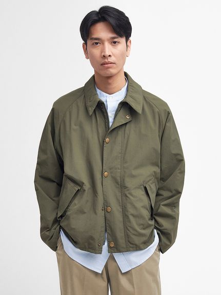 TRANSPORT / トランスポート】リップストップ ナイロン ショートレングス ブルゾン(ノンワックスジャケット)｜JACKETS&COAT｜ Barbour（バブアー）の通販サイト 【公式】